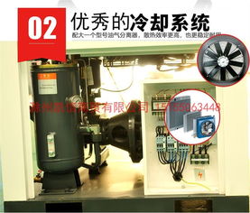 小型 空压机 螺杆空压机家具厂专用高效节能低音环保变频省电